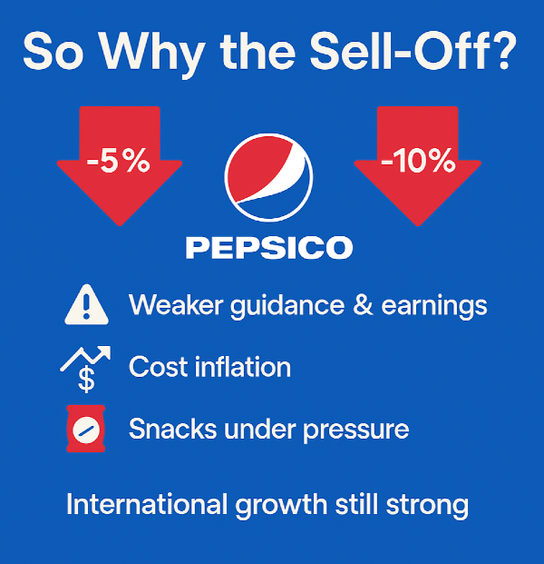 Why PepsiCo is selling off