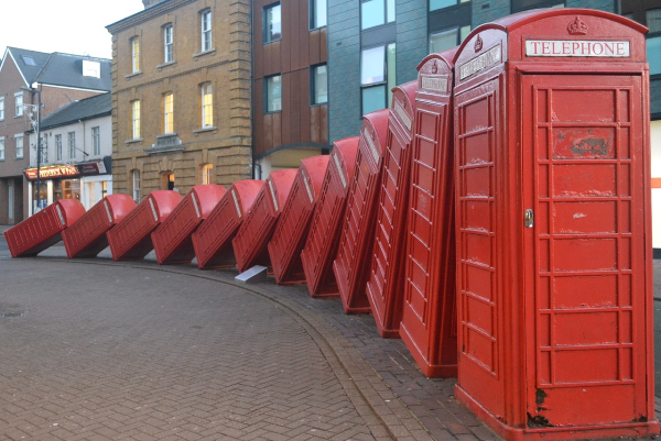 Ancient Phone booths