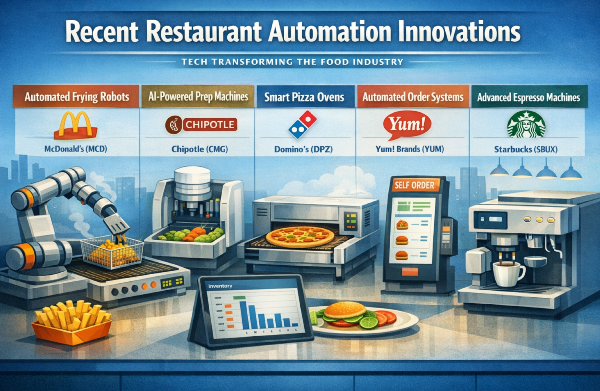 Restaurant automation infographic