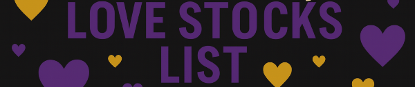 Access our Love Stock List!